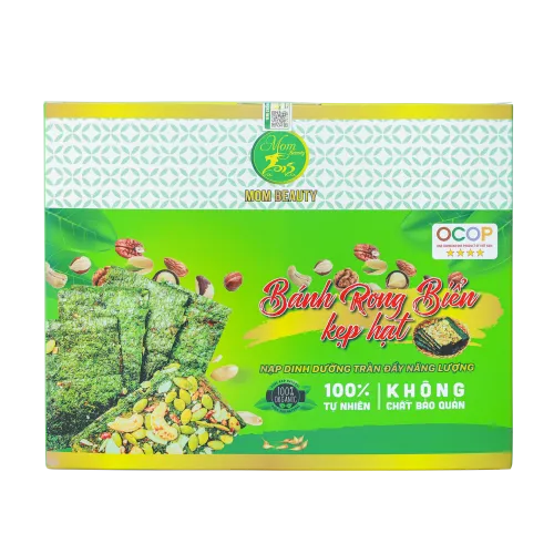 BÁNH RONG BIỂN KẸP HẠT