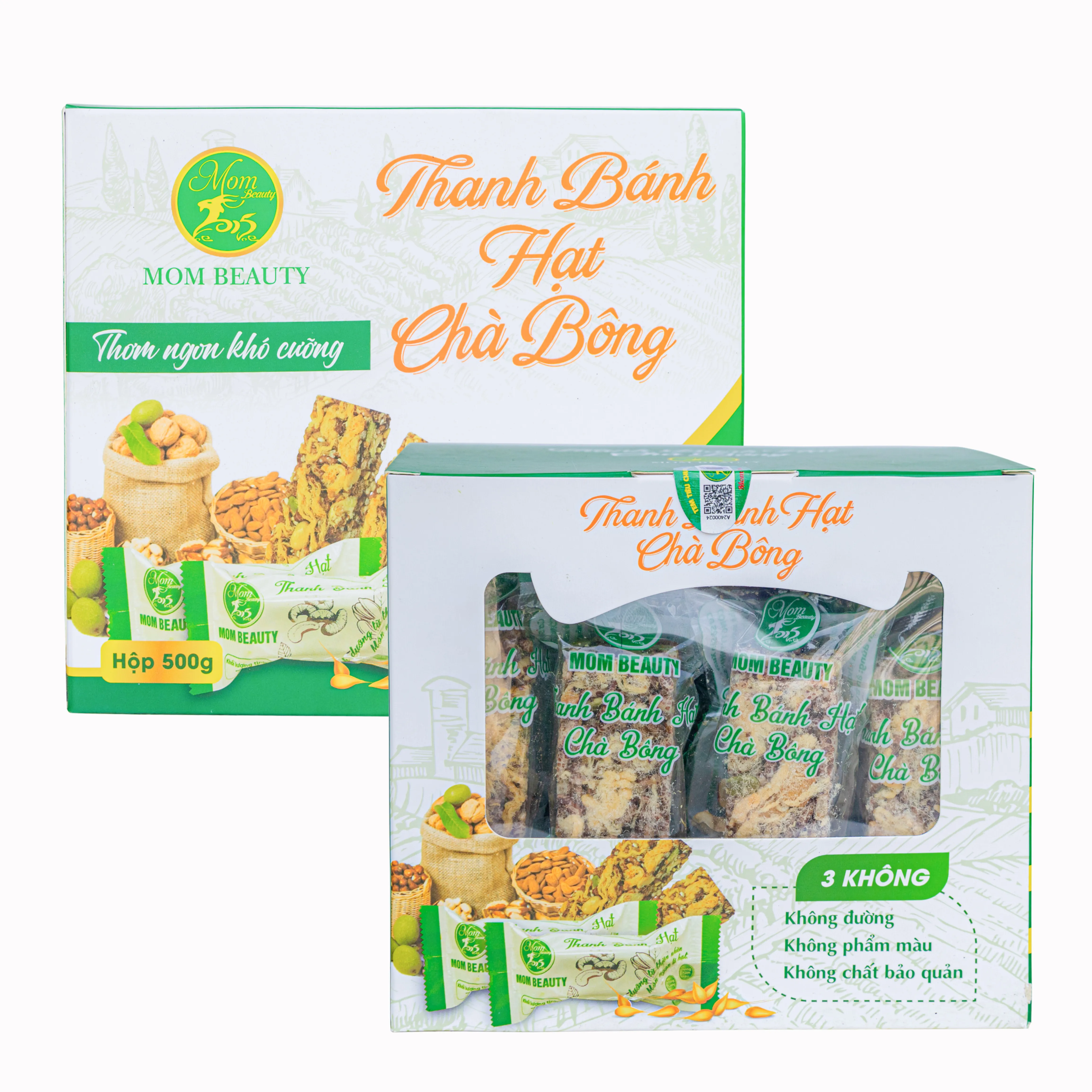 Thanh bánh hạt chà bông